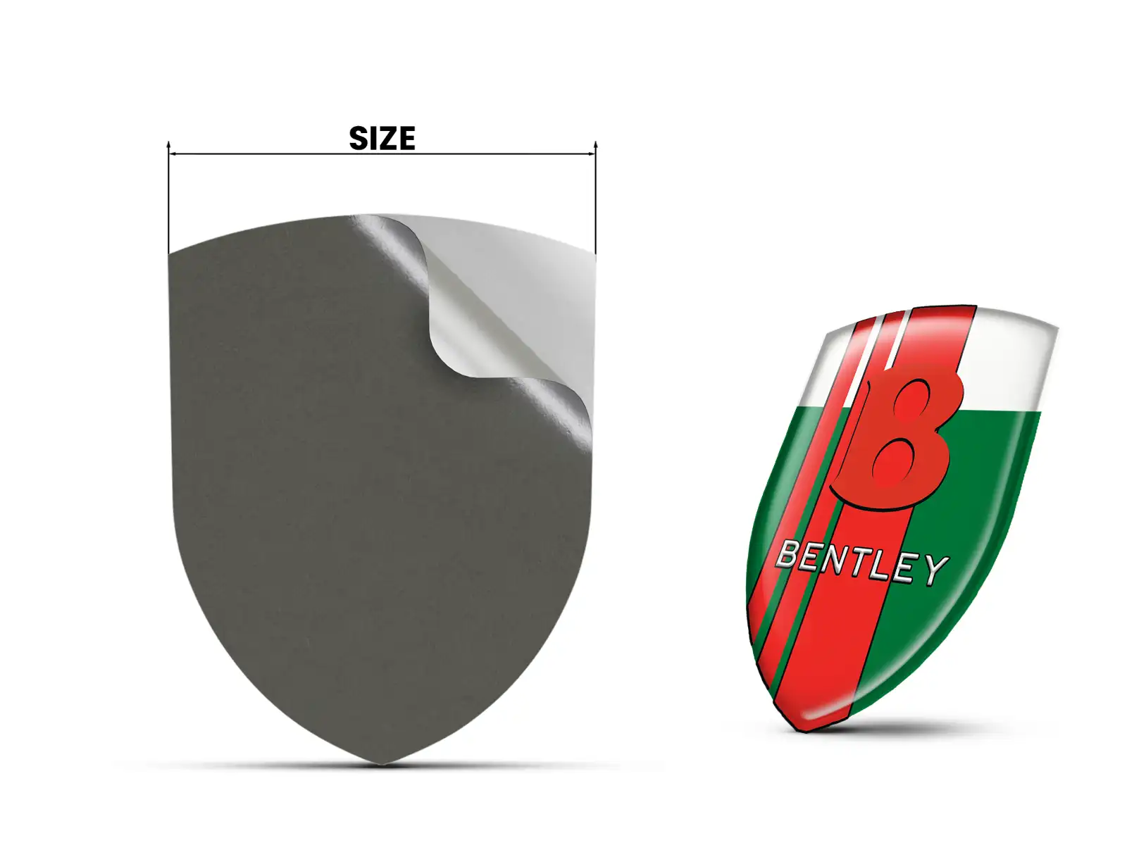 Bentley Pegatinas Logo Personalizadas Pro Máximo Diseño Estilizado